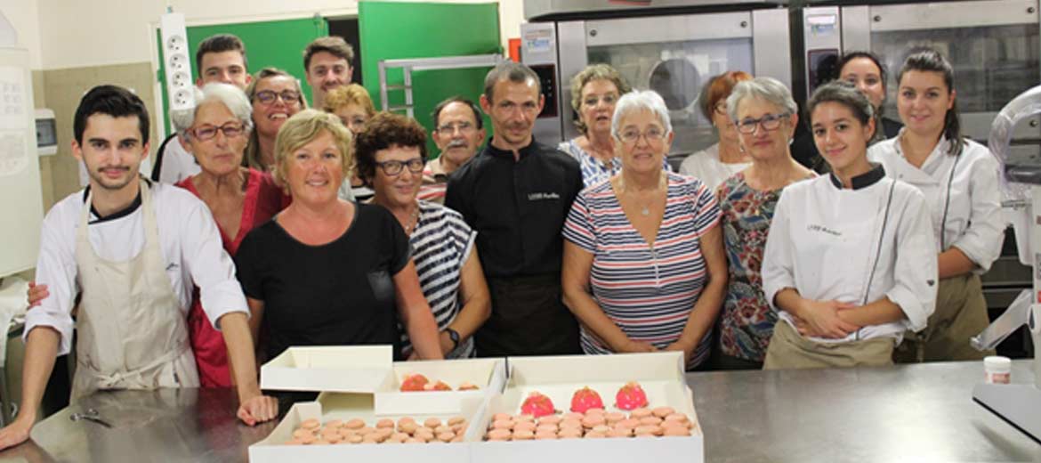 I.F.P.P. du Cantal - Aurillac - Atelier de pâtisserie intergénérationnel !