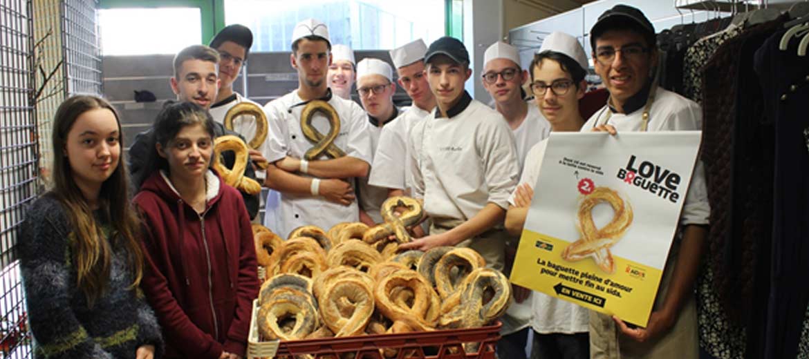 I.F.P.P. du Cantal - Aurillac - Love Baguette : achetez une baguette pleine d’amour pour mettre un pain au SDIA 